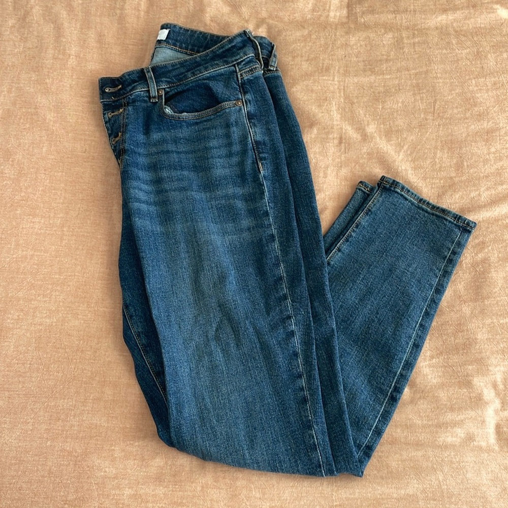 Loft hi-rise curvy skinny jeans